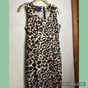 Jones New York Cheetah print dress
